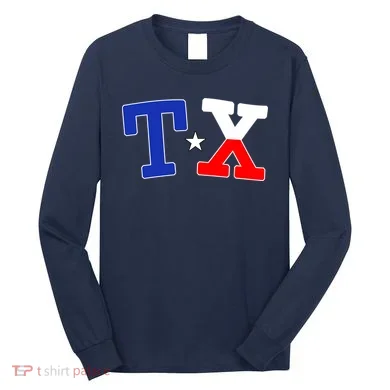 TX Logo Texas State Long Sleeve Shirt