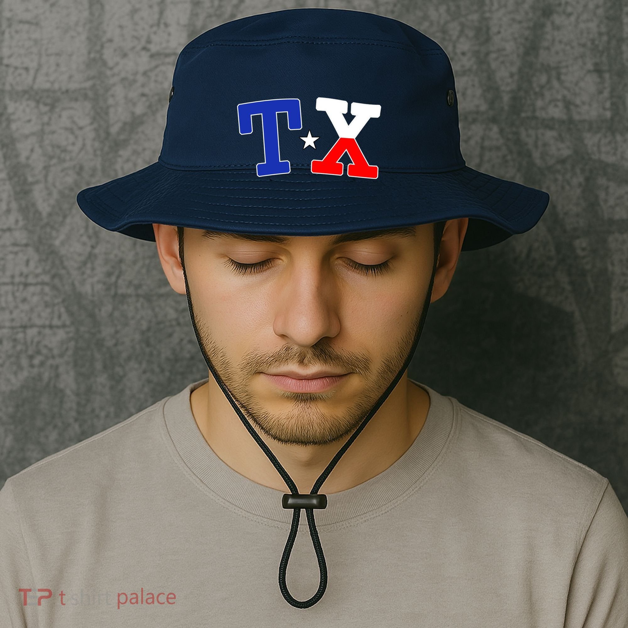 TX Logo Texas State Bucket Hat