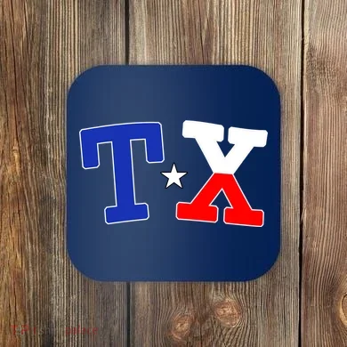 TX Logo Texas State Coaster