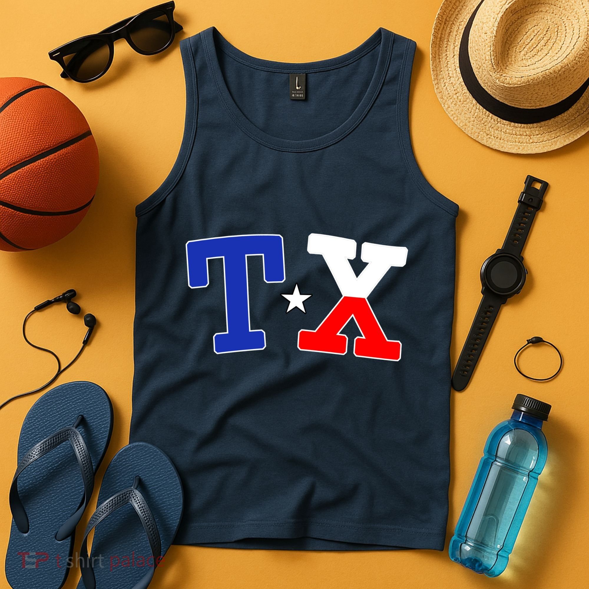 TX Logo Texas State Tank Top
