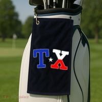 TX Logo Texas State Golf Towel thumb 2
