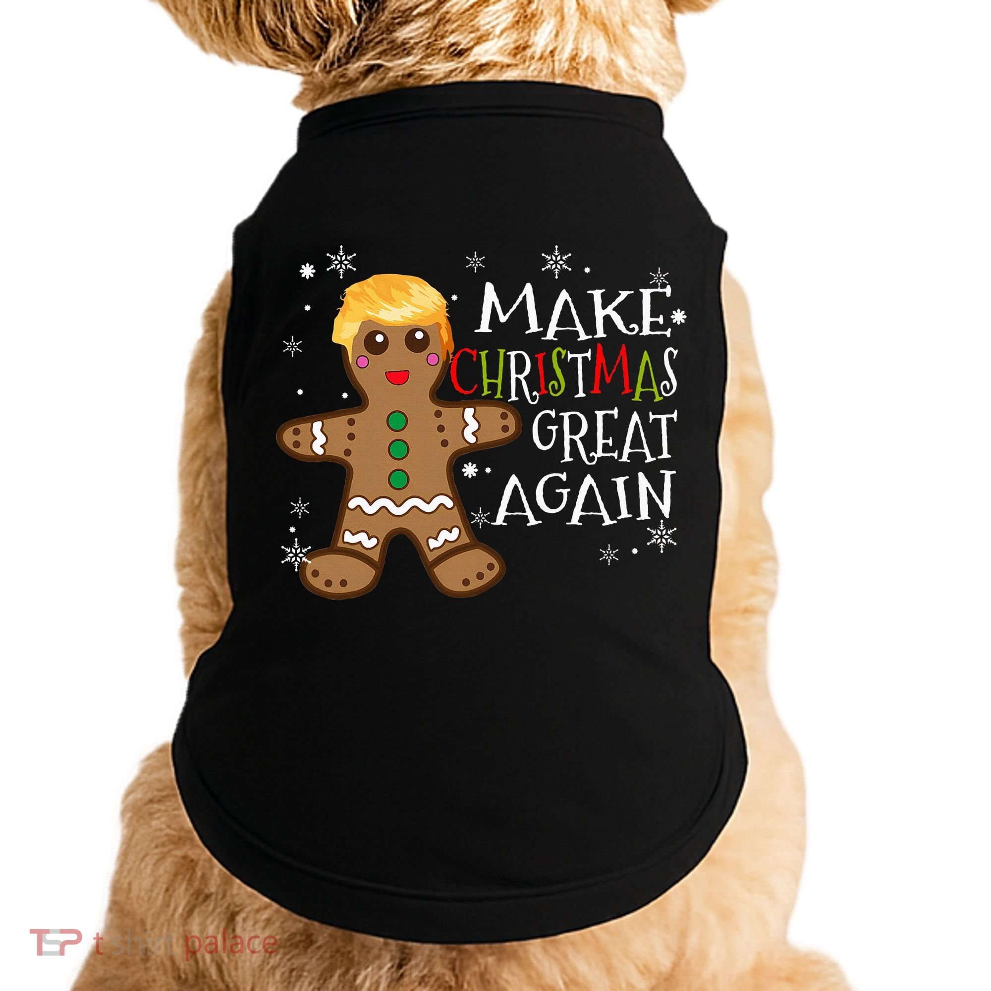Trump Xmas Make Christmas Great Again Christmas Doggie Tank