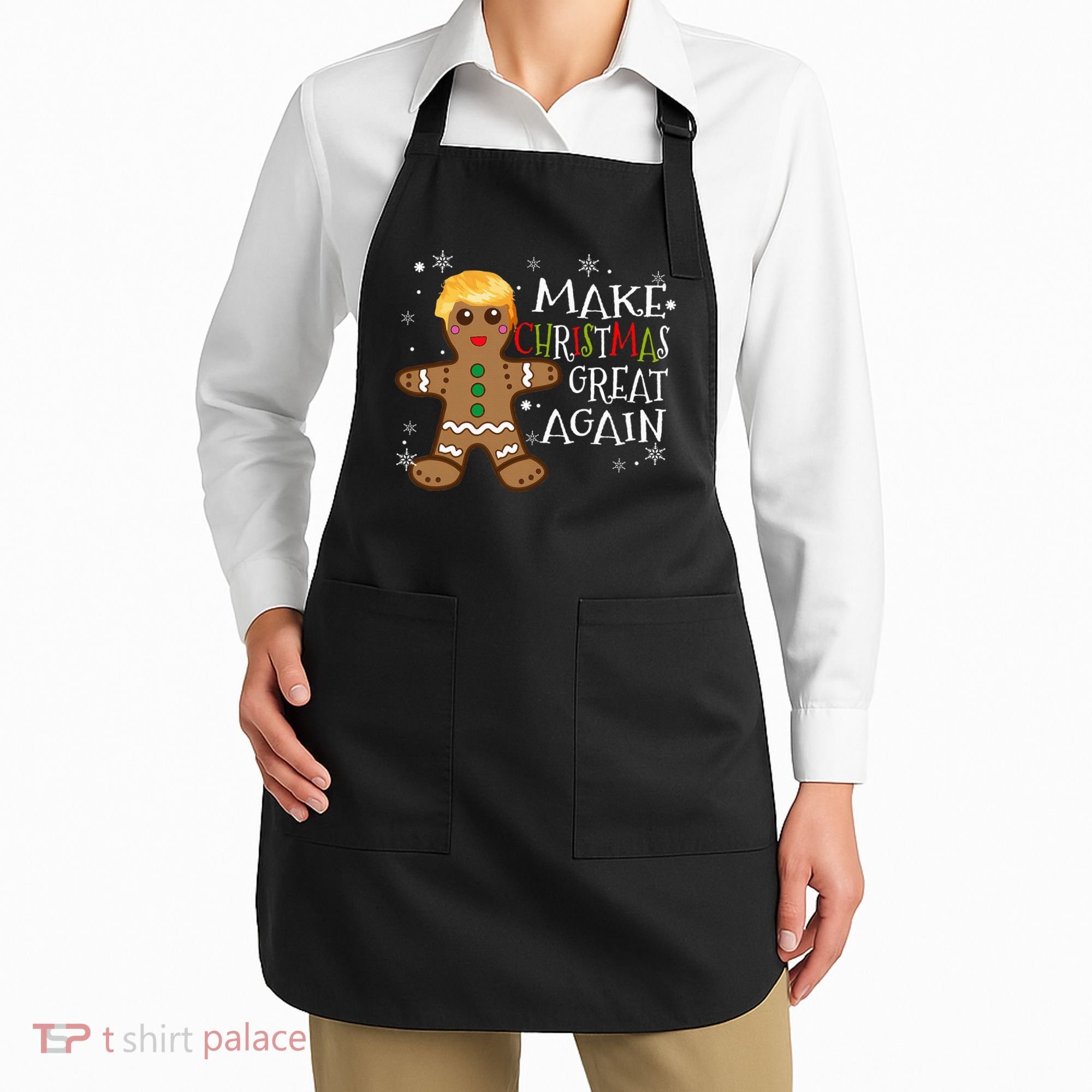 Trump Xmas Make Christmas Great Again Christmas Apron
