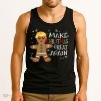 Trump Xmas Make Christmas Great Again Christmas Tank Top thumb 3