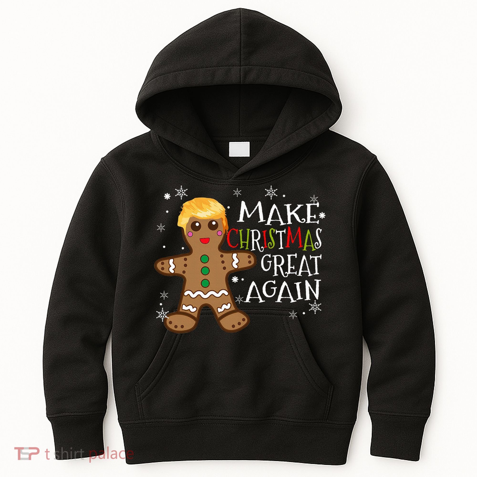 Trump Xmas Make Christmas Great Again Christmas Kids Hoodie