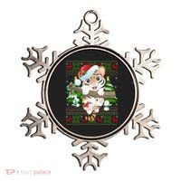 Tiger Xmas Style Ugly Santa Tiger Christmas Gift Ornament thumb 0