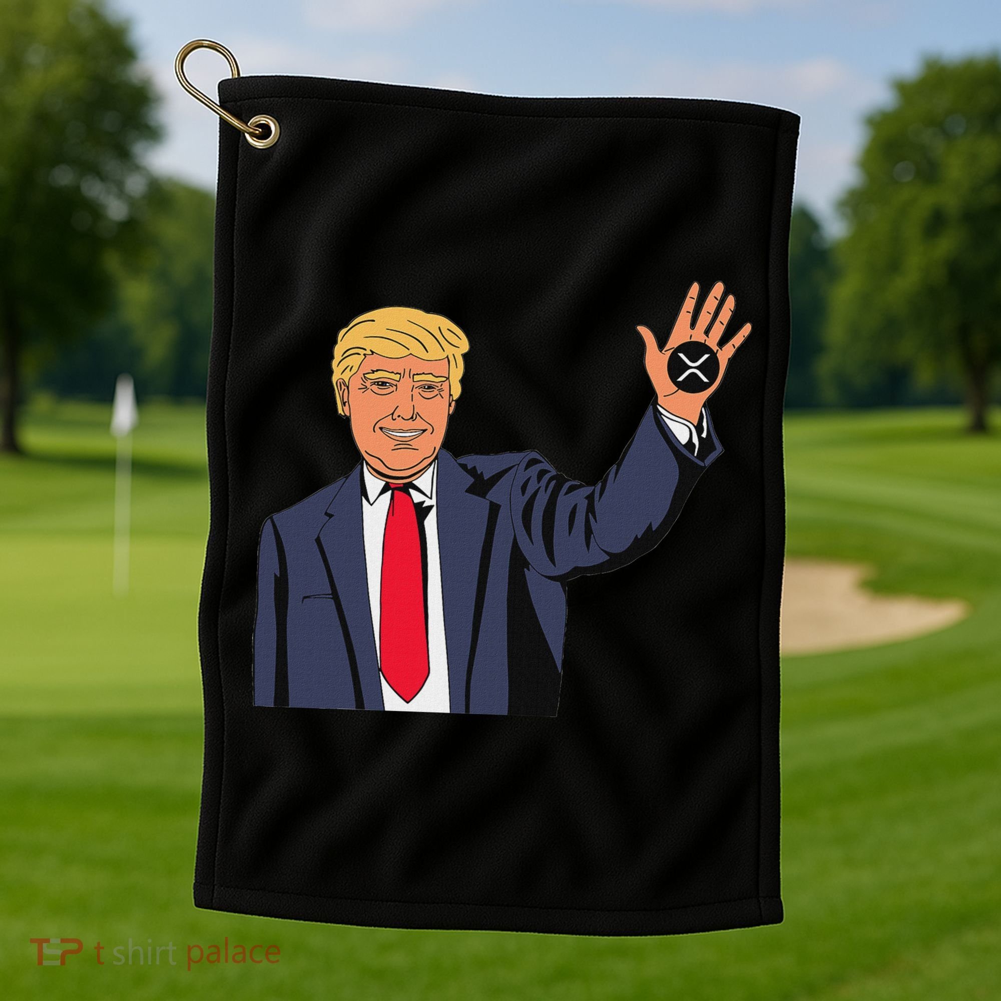 Trump Xrp Golf Towel