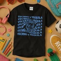 Techno X Tequila Kids T-Shirt thumb 3