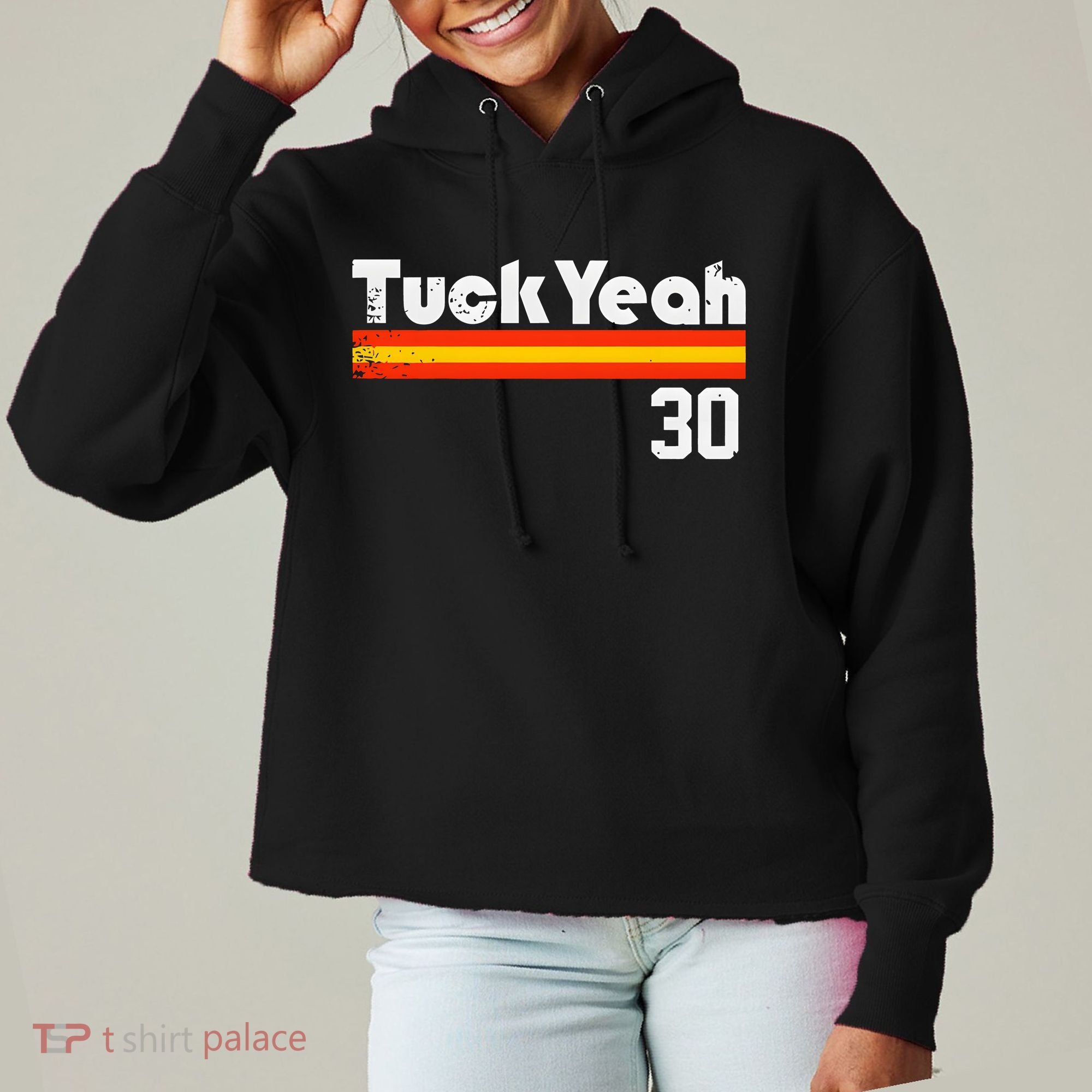 Tuck Yeah 30 Ladies Heavyweight Boxy Pullover Hoodie