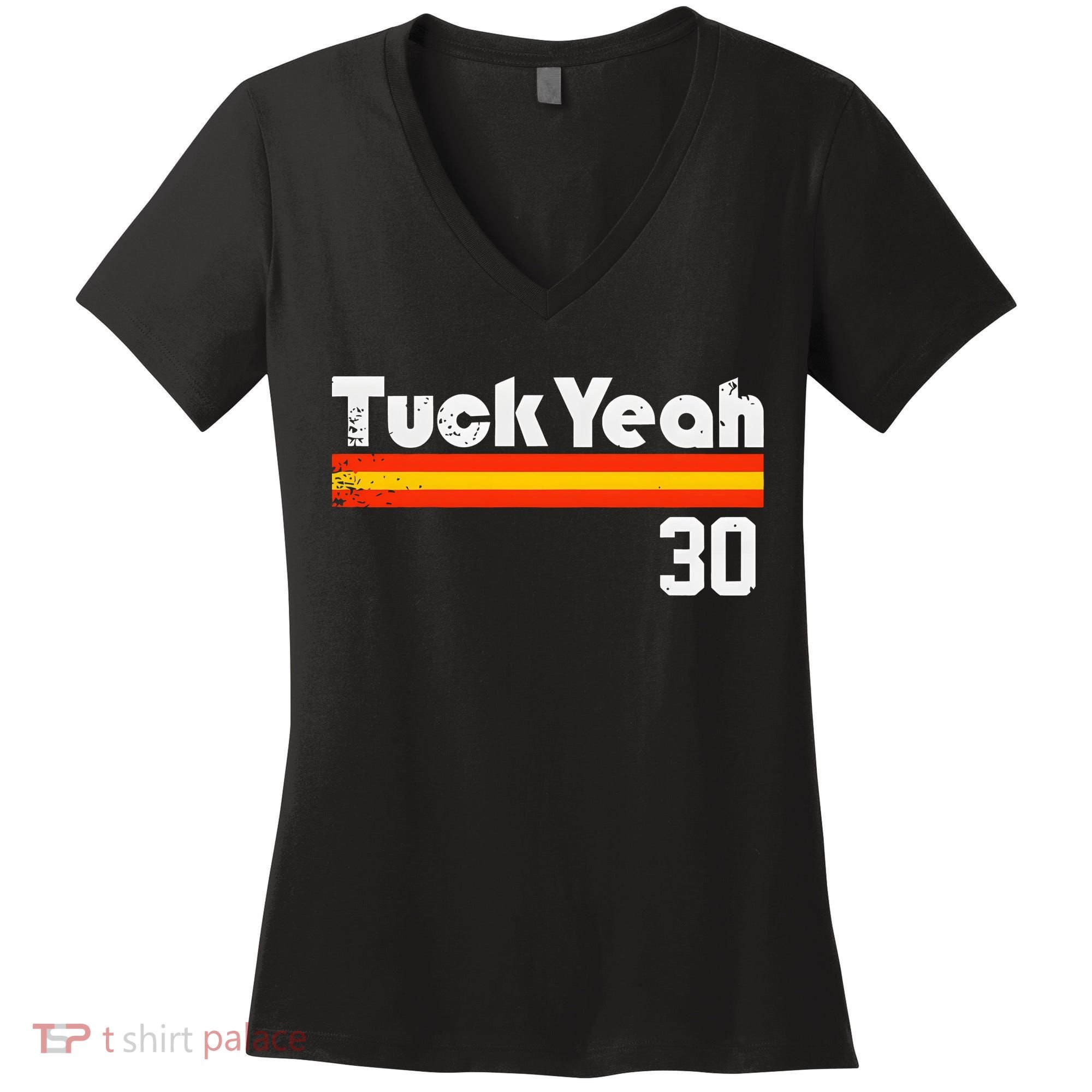 Tuck Yeah 30 Women's V-Neck T-Shirt