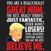 Trump You Are A Really Really Great Mom Golf Towel thumb 3