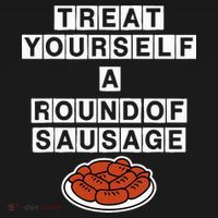 Treat Yourself A Round Of Sausage Women's Hoodie thumb 2