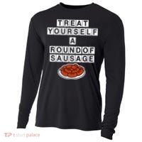 Treat Yourself A Round Of Sausage Cooling Performance Long Sleeve Crew thumb 0