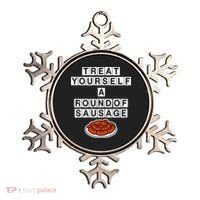 Treat Yourself A Round Of Sausage Ornament thumb 0