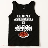 Treat Yourself A Round Of Sausage Tank Top thumb 2