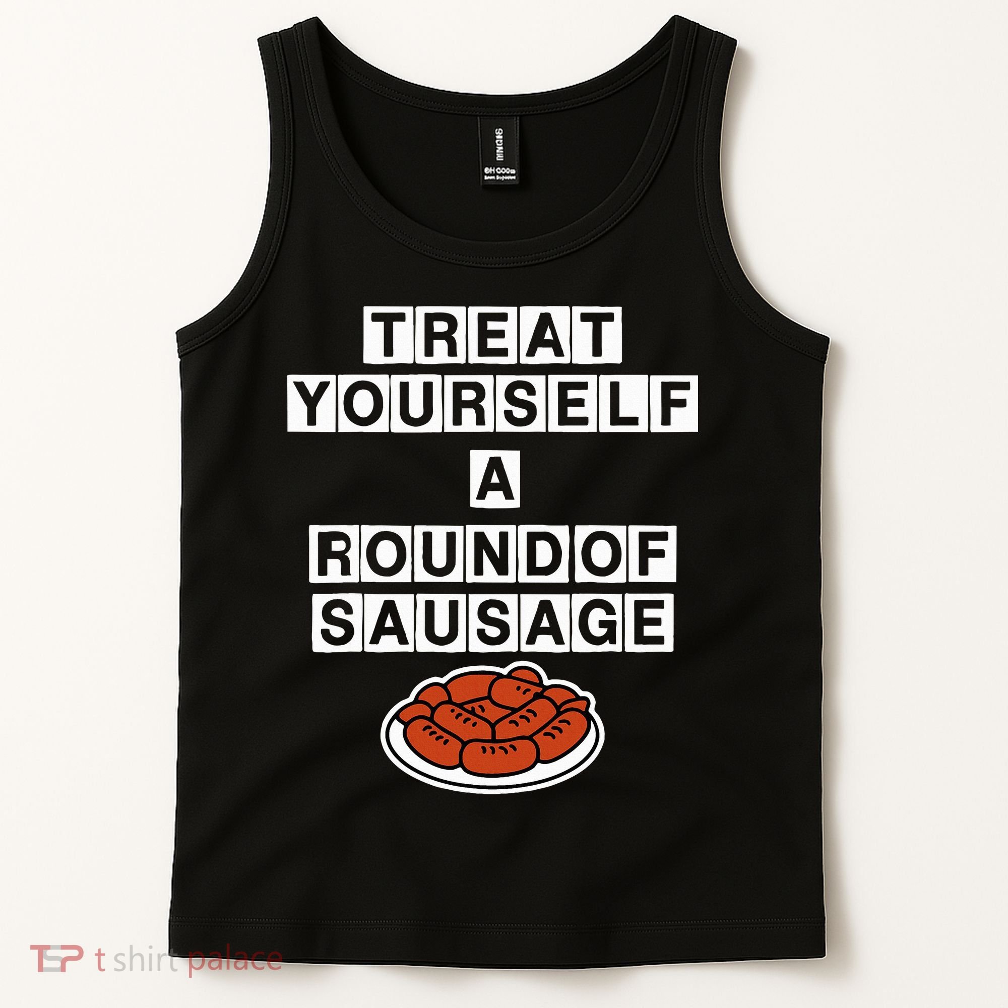 Treat Yourself A Round Of Sausage Tank Top