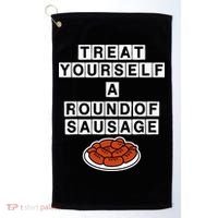Treat Yourself A Round Of Sausage Golf Towel thumb 0