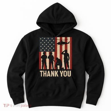 Thank You - American Heroes Hoodie