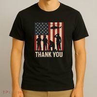Thank You - American Heroes T-Shirt thumb 3