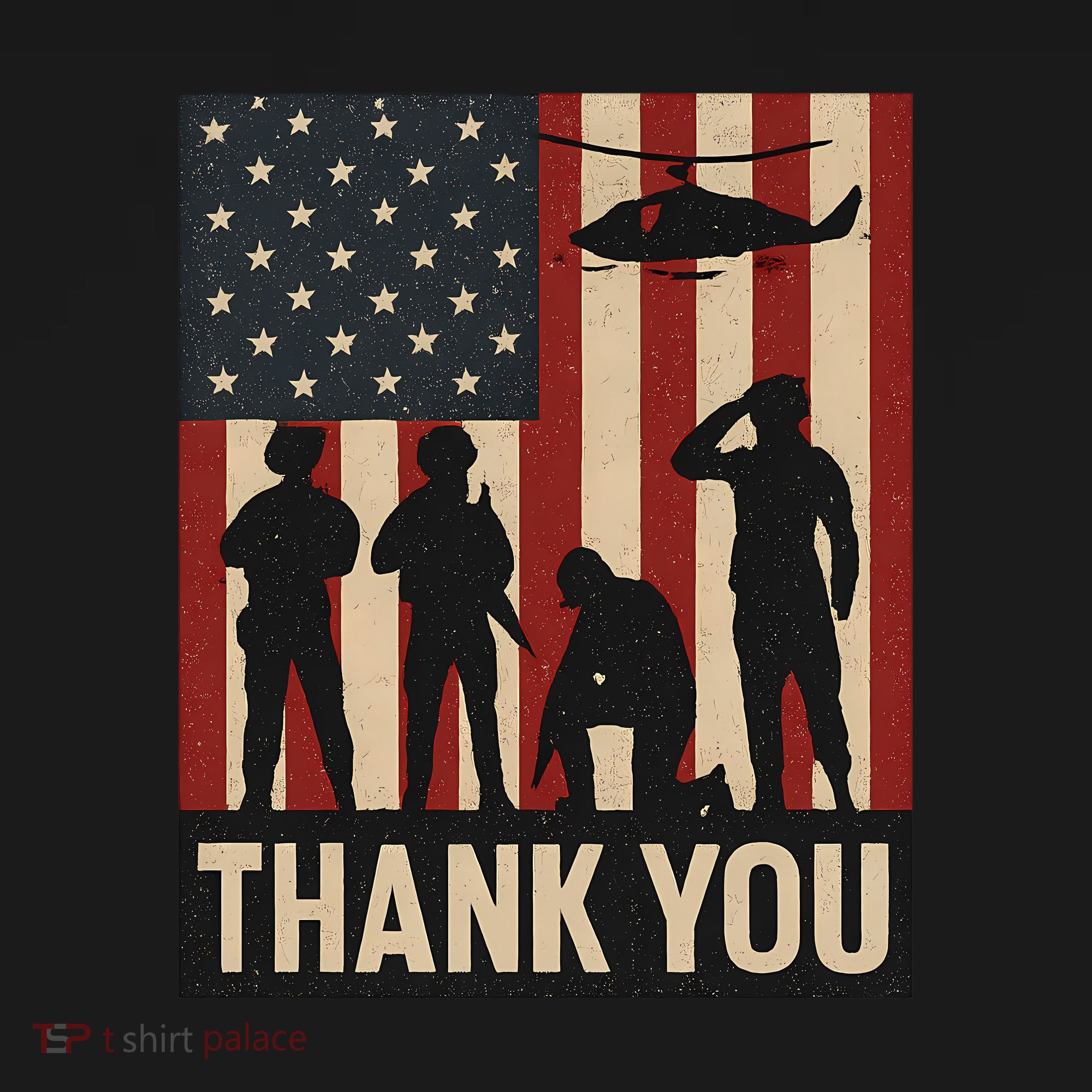 Thank You - American Heroes Bucket Hat