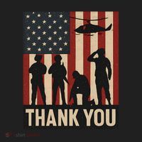 Thank You - American Heroes Beanie thumb 2