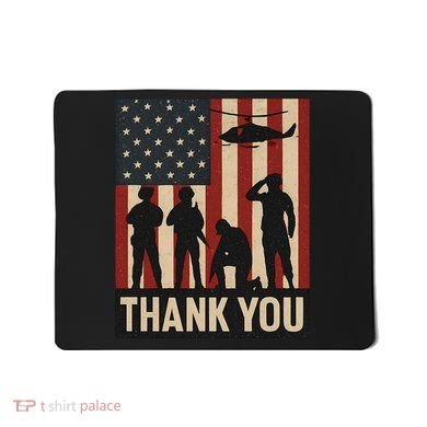 Thank You - American Heroes Mousepad
