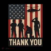 Thank You - American Heroes Ornament thumb 1