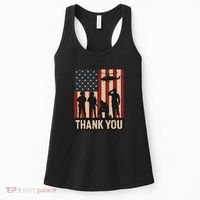 Thank You - American Heroes Women's Tank Top thumb 0