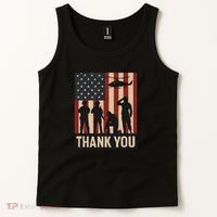 Thank You - American Heroes Tank Top thumb 2