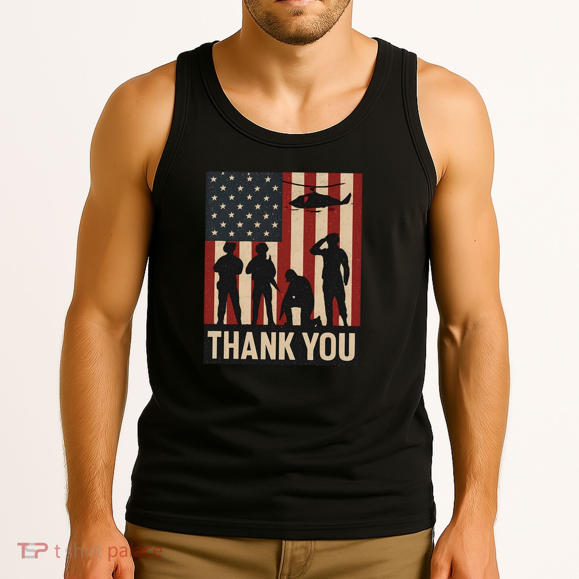 Thank You - American Heroes Tank Top