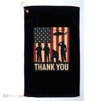 Thank You - American Heroes Golf Towel thumb 0