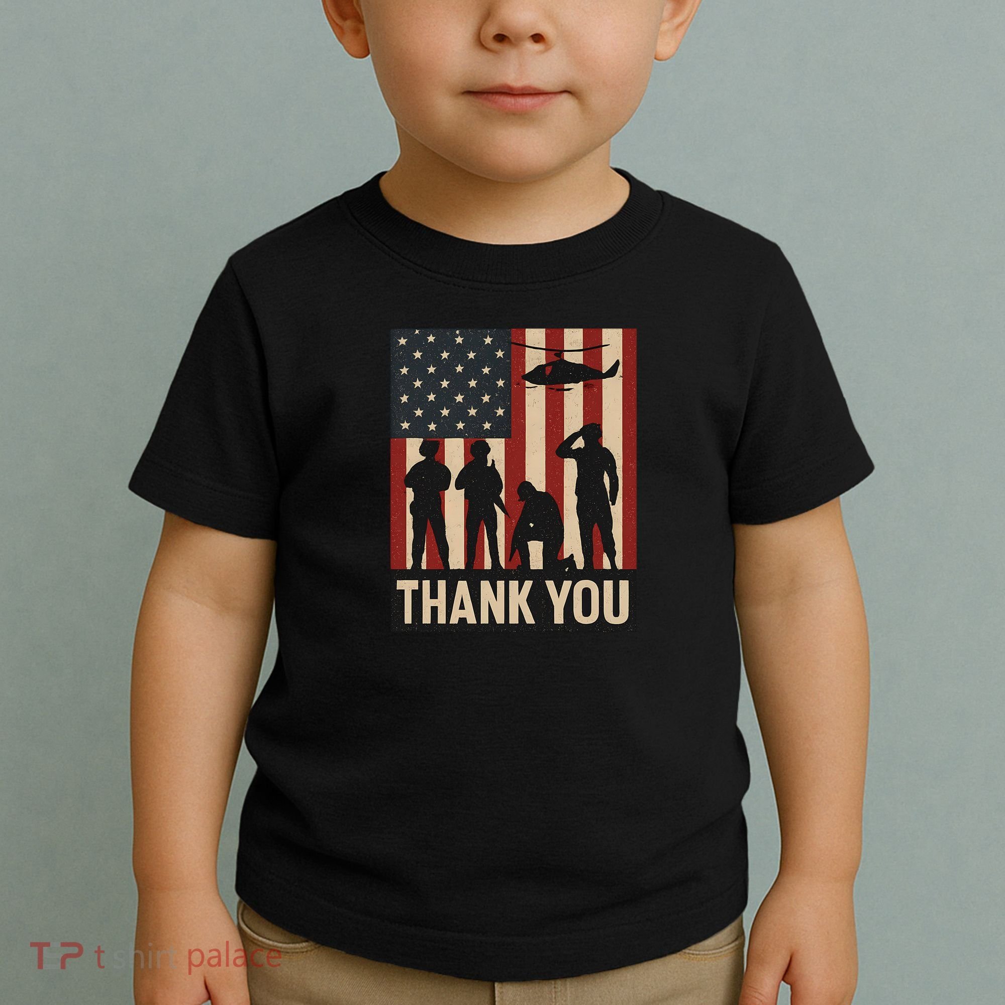 Thank You - American Heroes Toddler T-Shirt