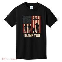 Thank You - American Heroes Kids T-Shirt thumb 0