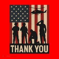 Thank You - American Heroes Santa Hat thumb 1