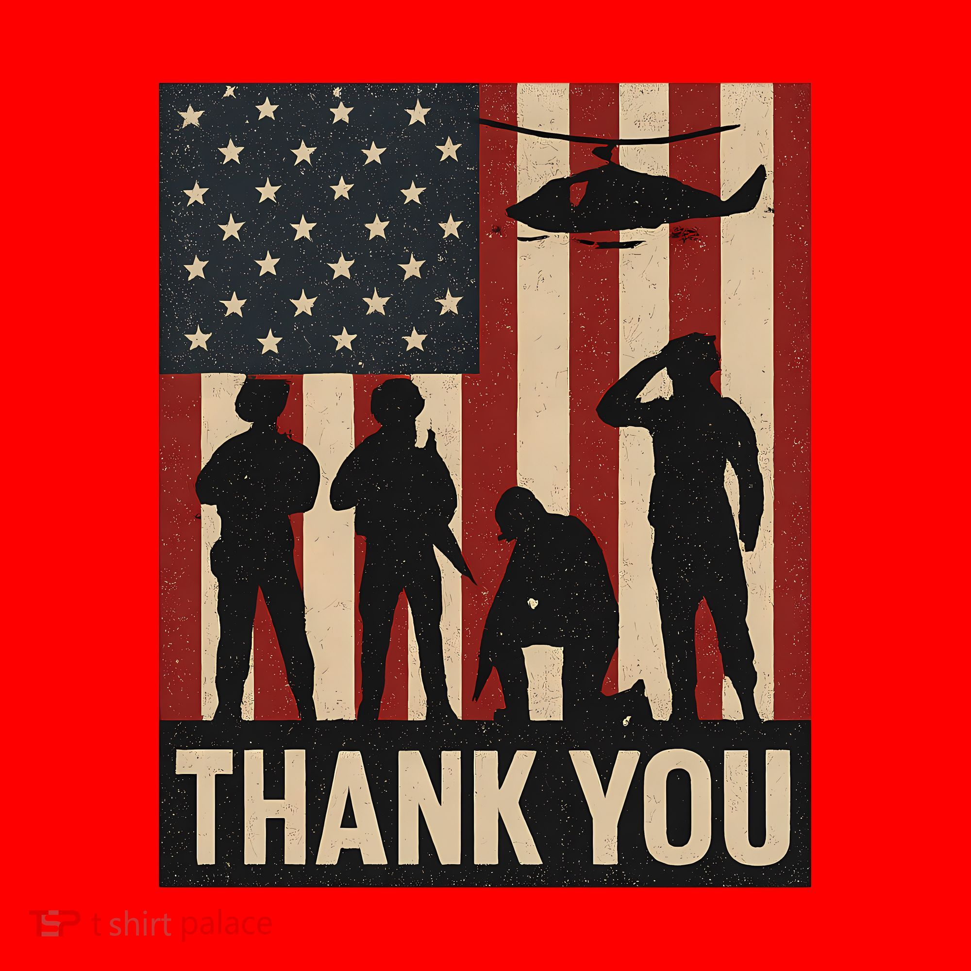 Thank You - American Heroes Santa Hat
