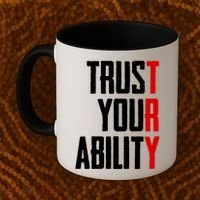 Trust Your Ability Try Coffee Mug thumb 2