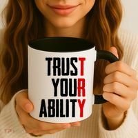 Trust Your Ability Try Coffee Mug thumb 3