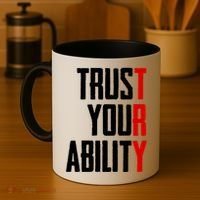 Trust Your Ability Try Coffee Mug thumb 4