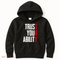 Trust Your Ability Try Kids Hoodie thumb 0