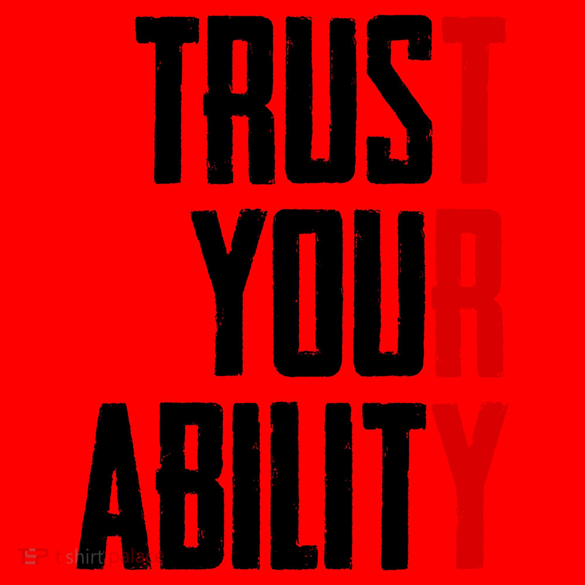 Trust Your Ability Try Santa Hat