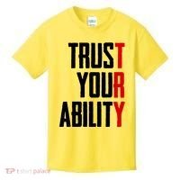Trust Your Ability Try Kids T-Shirt thumb 0