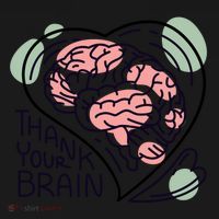 Thank Your Brain Mental Health Women's Hoodie thumb 2