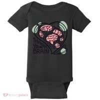Thank Your Brain Mental Health Baby Bodysuit thumb 0