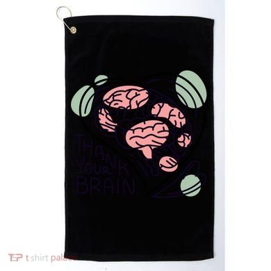 Thank Your Brain Mental Health Golf Towel