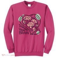 Thank Your Brain Mental Health Sweatshirt thumb 0