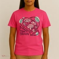 Thank Your Brain Mental Health T-Shirt thumb 4