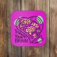 Thank Your Brain Mental Health Coaster thumb 0