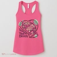 Thank Your Brain Mental Health Women's Tank Top thumb 0