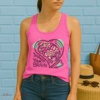 Thank Your Brain Mental Health Women's Tank Top thumb 2