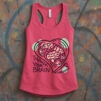 Thank Your Brain Mental Health Women's Tank Top thumb 3